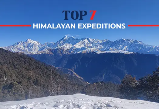 Top 7 Himalayan Expeditions - Trek The Himalayas